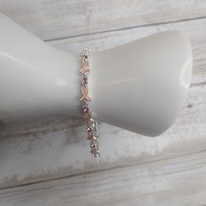 Breast cancer awareness bracelet